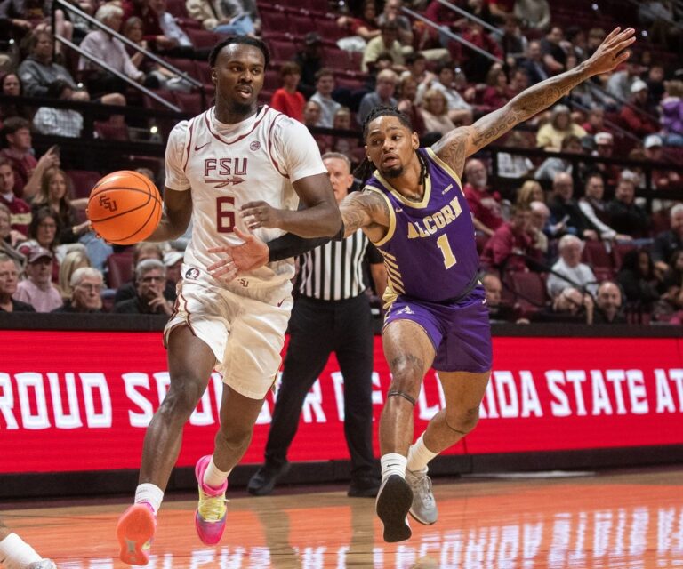Robert McCray V’s record 17 assists pace Florida St. past Alcorn St.
