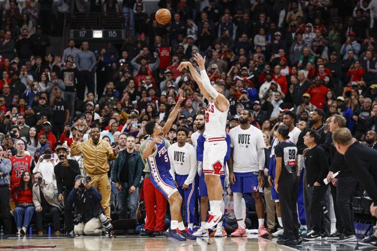 NBA roundup: Nikola Vucevic, Bulls pull off stunning rally vs. 76ers