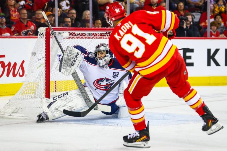 NHL News: Nazem Kadri tallies in 1,000th game as Flames trounce Jackets