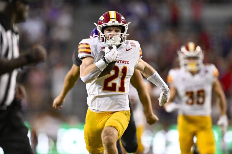 NCAAF News: Aiden Flora’s punt-return TD helps Iowa State snap skid at TCU