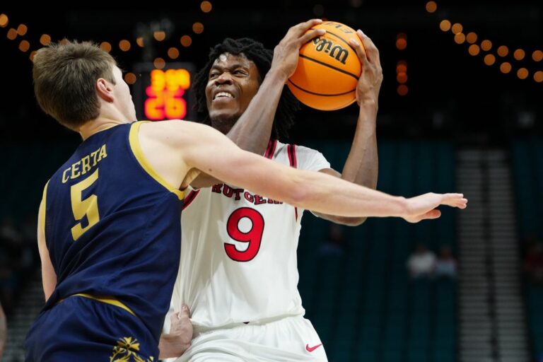 Markus Burton, Notre Dame survive second-half Rutgers surge for win