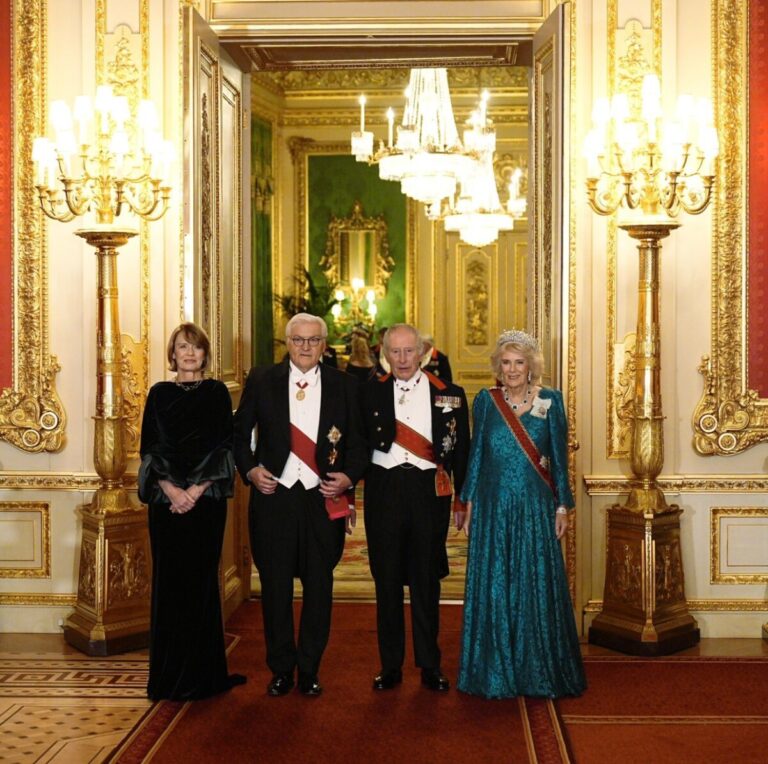 King Charles, Queen Camilla welcome German President to festive Windsor Castle, William, Kate attend, CWEB Celebrity News 