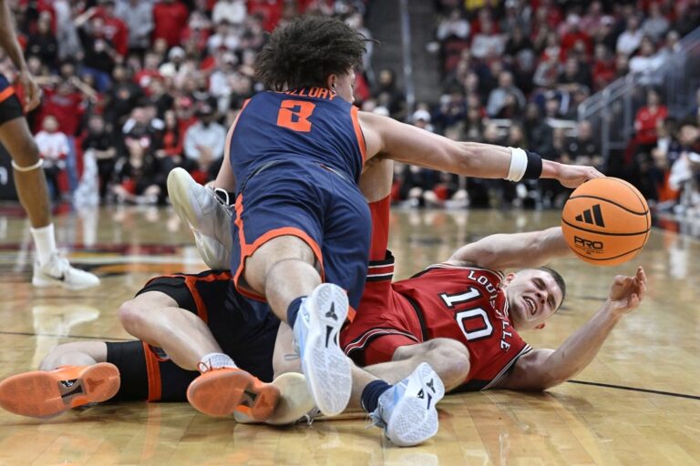 No. 16 Virginia starts fast, holds off No. 20 Louisville