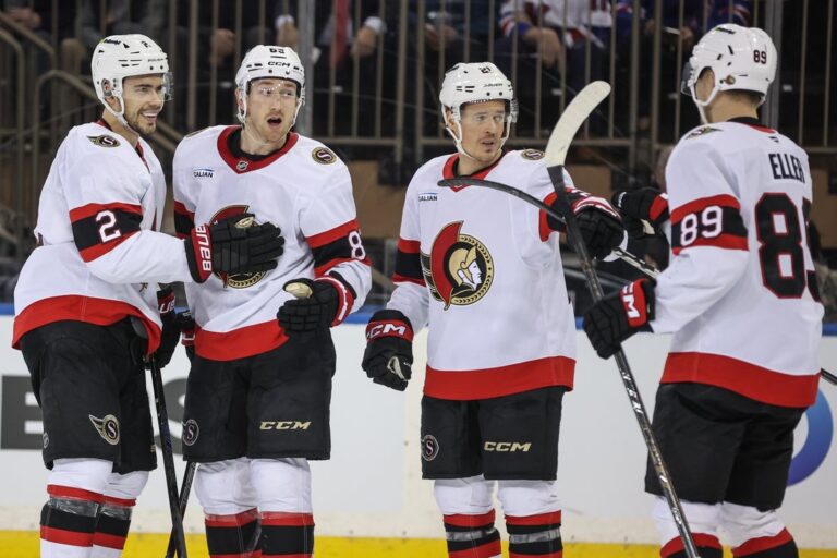 NHL News: First-period explosion powers Senators past Rangers