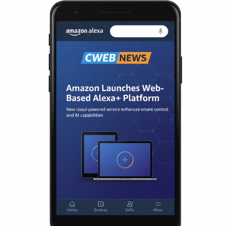 Amazon Launches Web-Based Alexa+ Platform, Directly Challenging ChatGPT and Google Gemini CWEB Business News