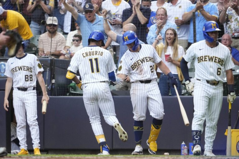 MLB News: Brewers’ Jackson Chourio, Andrew Vaughn on track to return next week