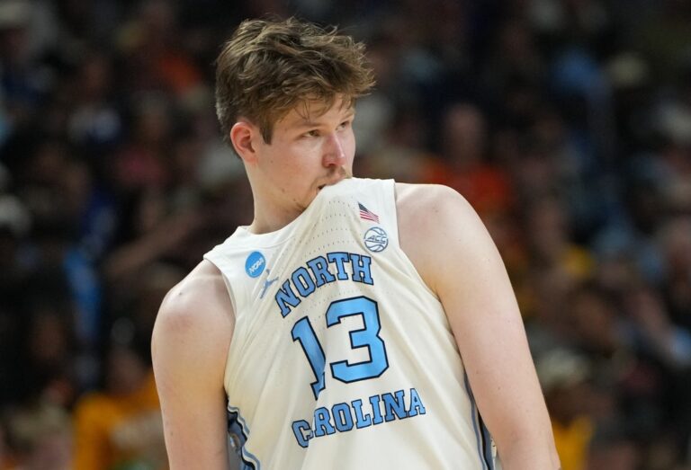 Report: North Carolina C Henri Veesaar to enter NBA draft