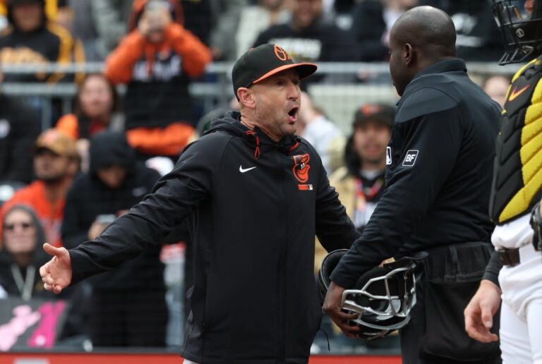 MLB News: O’s manager Craig Albernaz has facial fractures after foul ball