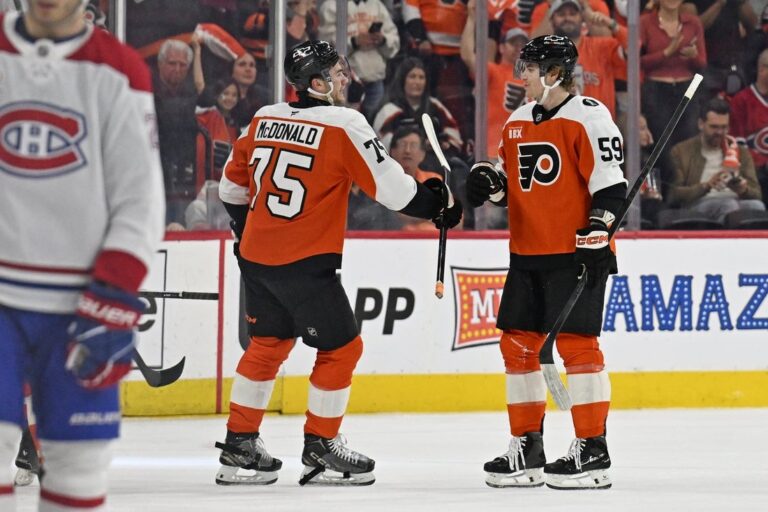NHL News: Flyers beat Canadiens for third staight win before playoff opener