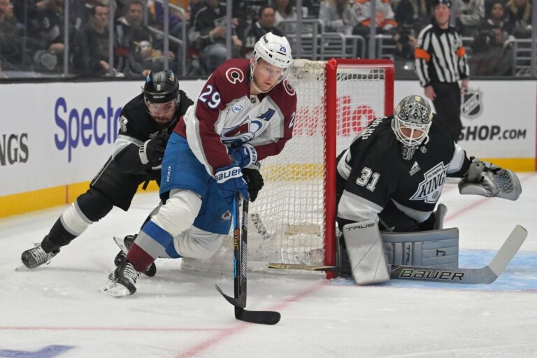 NHL News: Avalanche down Kings, close in on series sweep