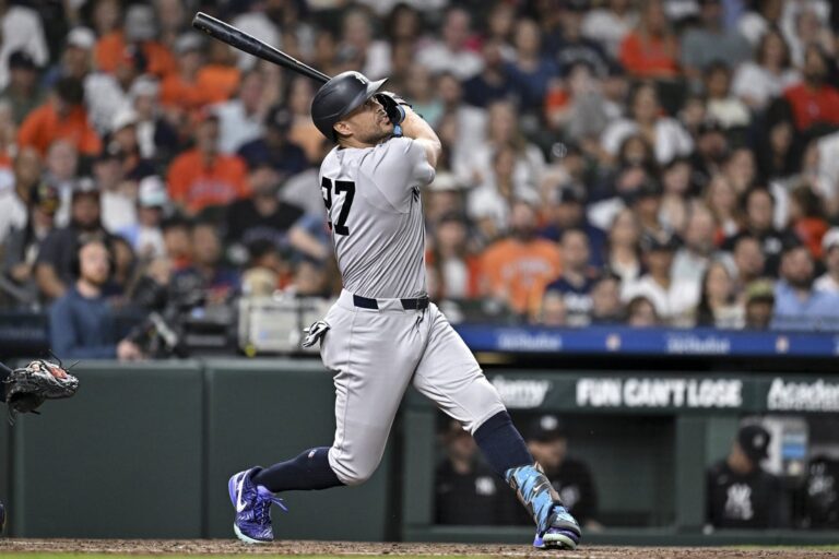 MLB News: Streaking Yankees set for Astros, await injury news on Giancarlo Stanton