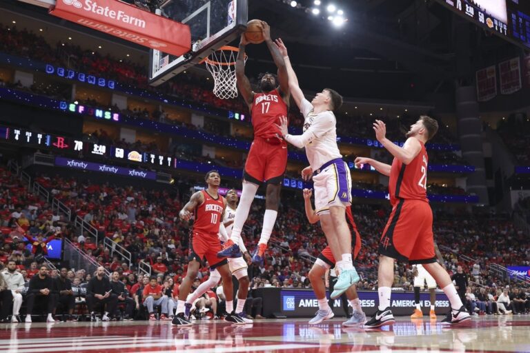 Injury-depleted Rockets, Lakers both feeling urgency about Game 5