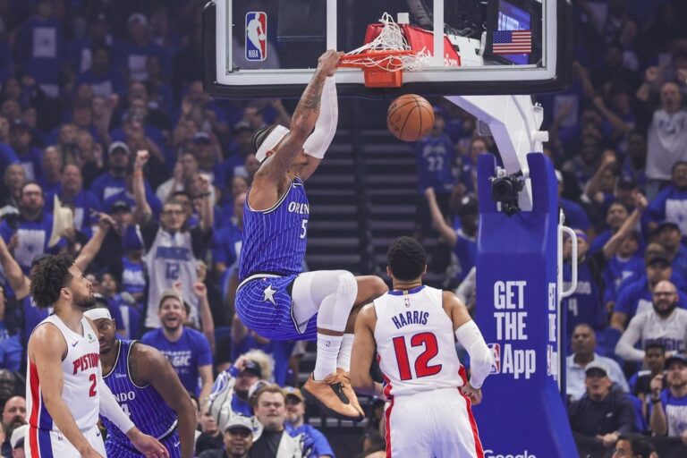 Magic silence Pistons late to take 3-1 series edge