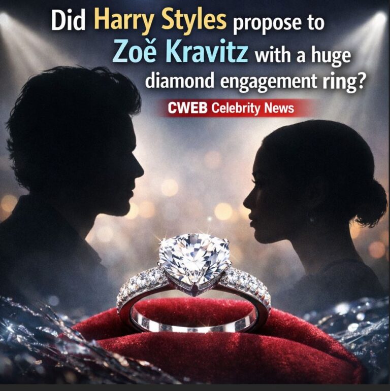 Did Harry Styles propose to Zoe Kravitz with a huge diamond engagement ring? CWEB Celebrity News