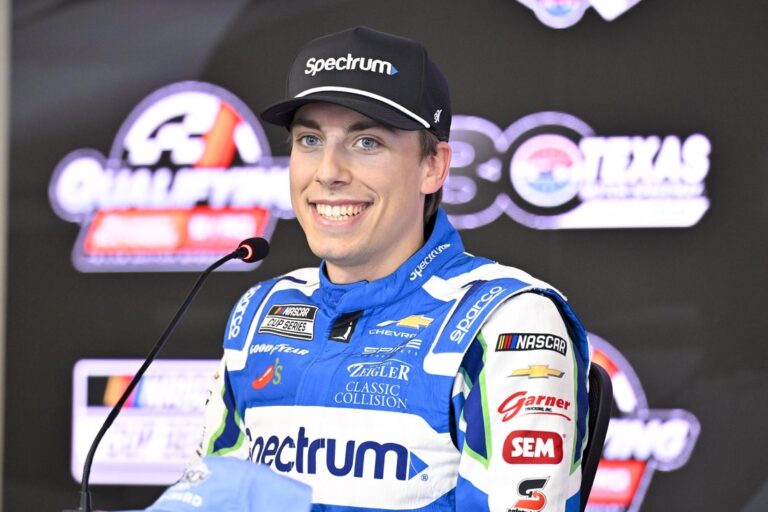 NAS News: Carson Hocevar rides the wave to NASCAR Cup pole at Texas