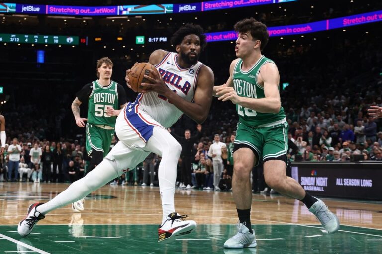 Joel Embiid, 76ers knock out second-seeded Celtics